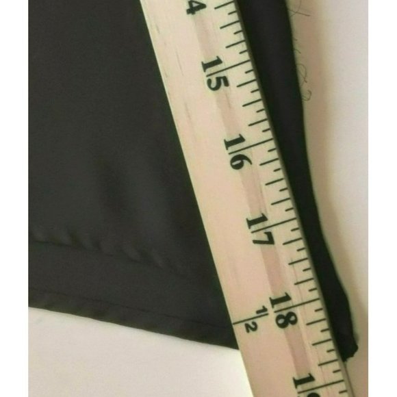 Loft Size M Black Contrasting Sheer Peasant Blouse Off Shoulder Flared Sleeves - Picture 12 of 12